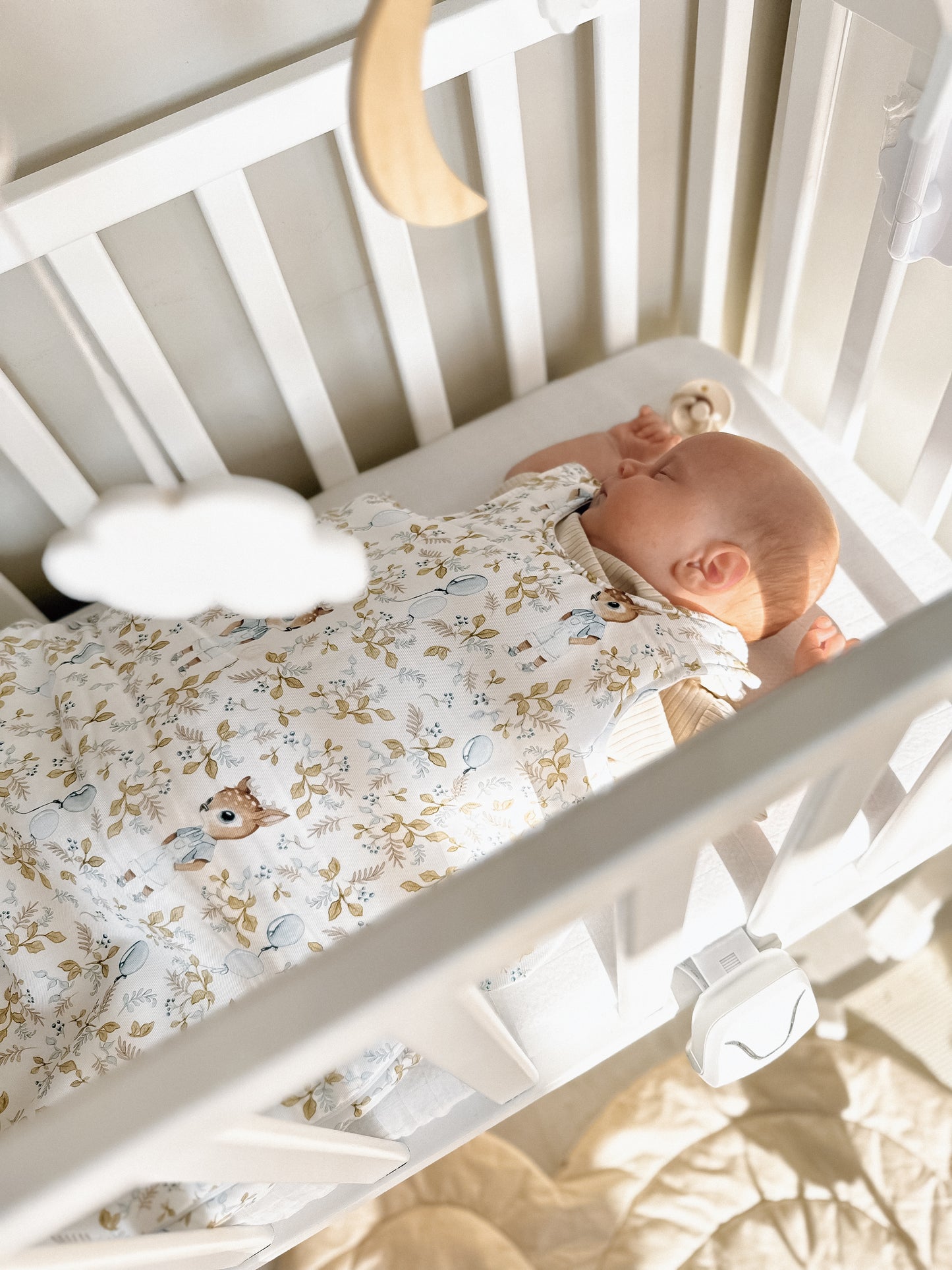 Sacco Nanna 6/18 Mesi In Bambù DEER & BALOONS