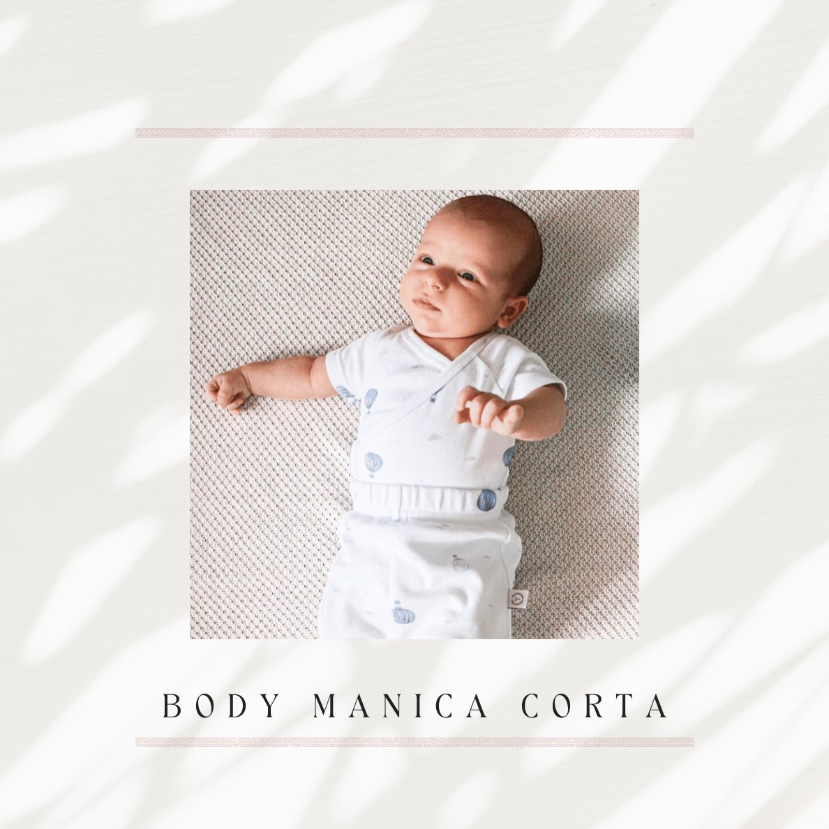 BODY NEONATO MANICA CORTA