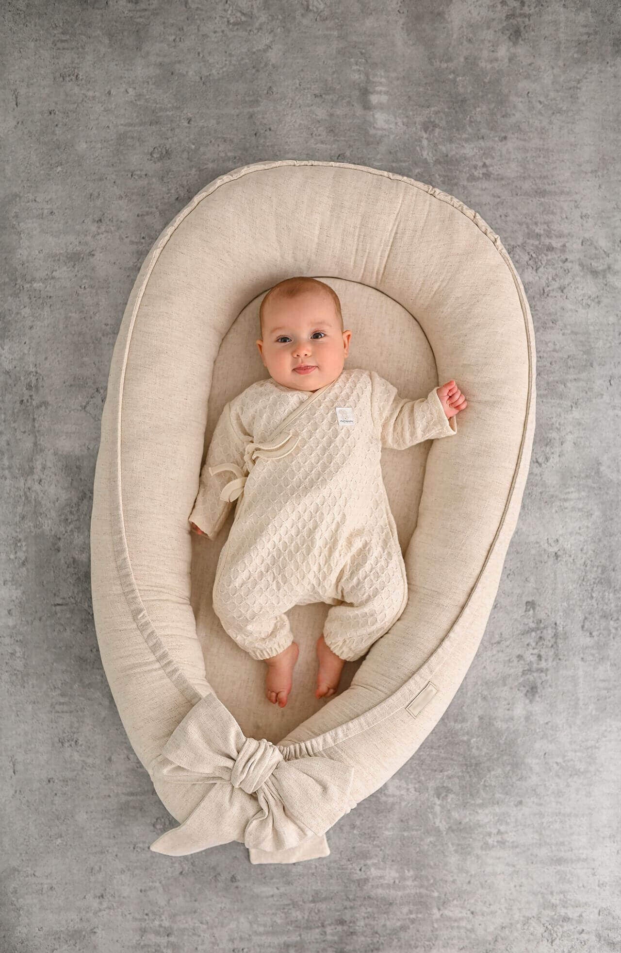 RIDUTTORE LETTINO PREMIUM  – NATURAL CON MATERASSO E LENZUOLO