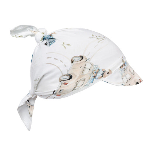 Cuffietta estiva regolabile con visiera CARS