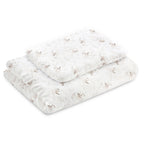 Trapunta imbottita anallergica in BAMBÙ 135×100 GOOSES