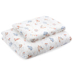 Set lettino Trapunta 100 x 75 cm con il cuscino 40x 30 cm Retro Giocattoli