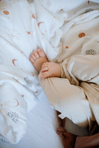 Pantalone neonato 62cm in cotone biologico SKY STARS