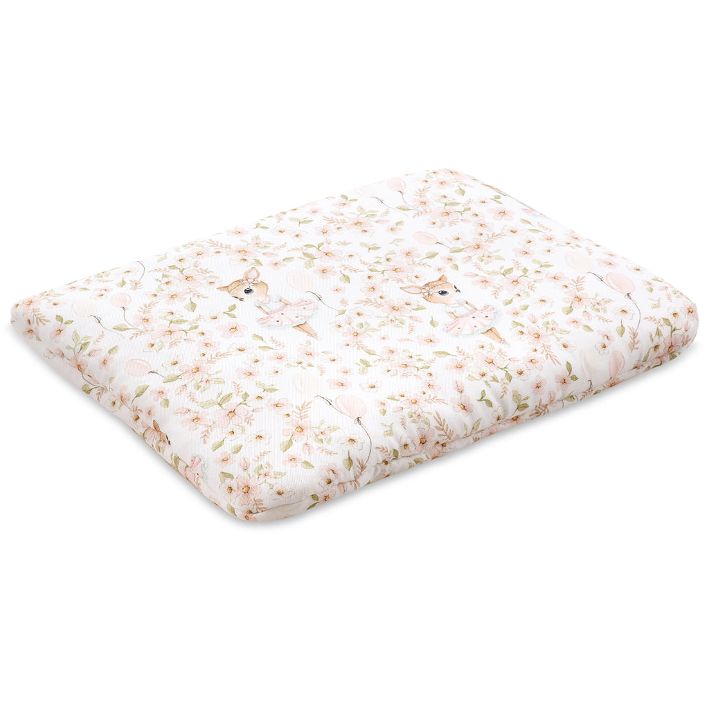 Trapunta imbottita anallergica in BAMBÙ 135×100 SWEET ROE DEER