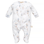 Tutina Cotone Organico Manica Lungha 56CM RETRO BALOONS