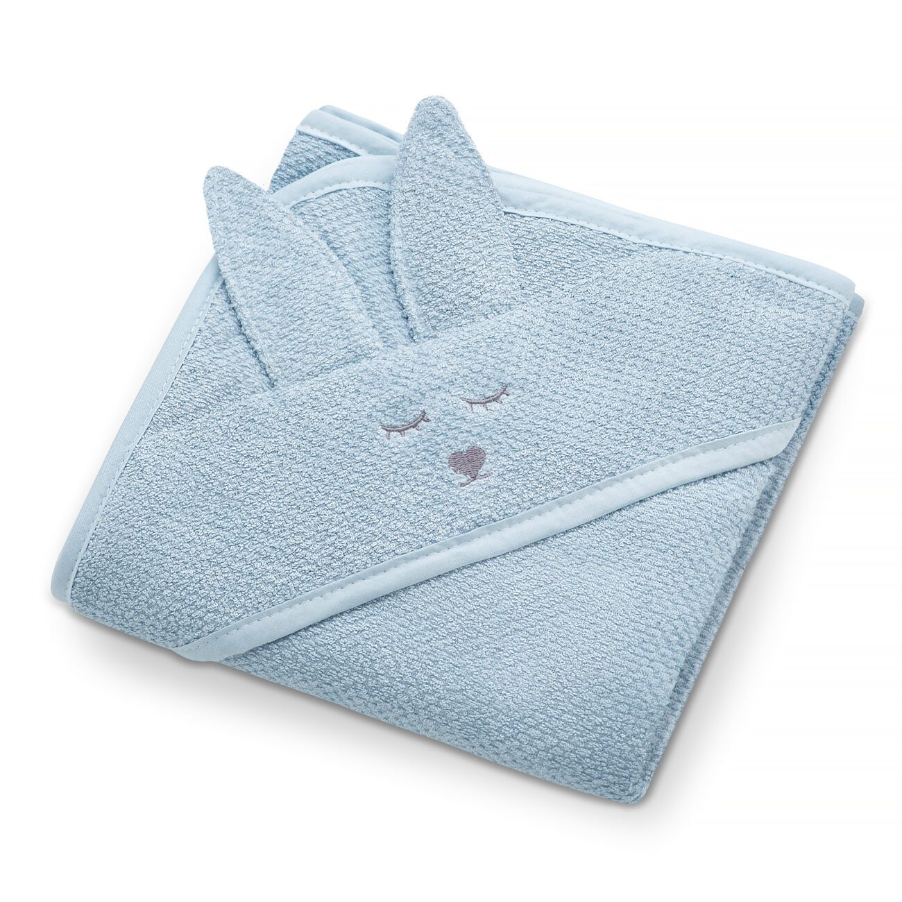 Asciugamano con le orecchie 100 cm × 100 cm BLU