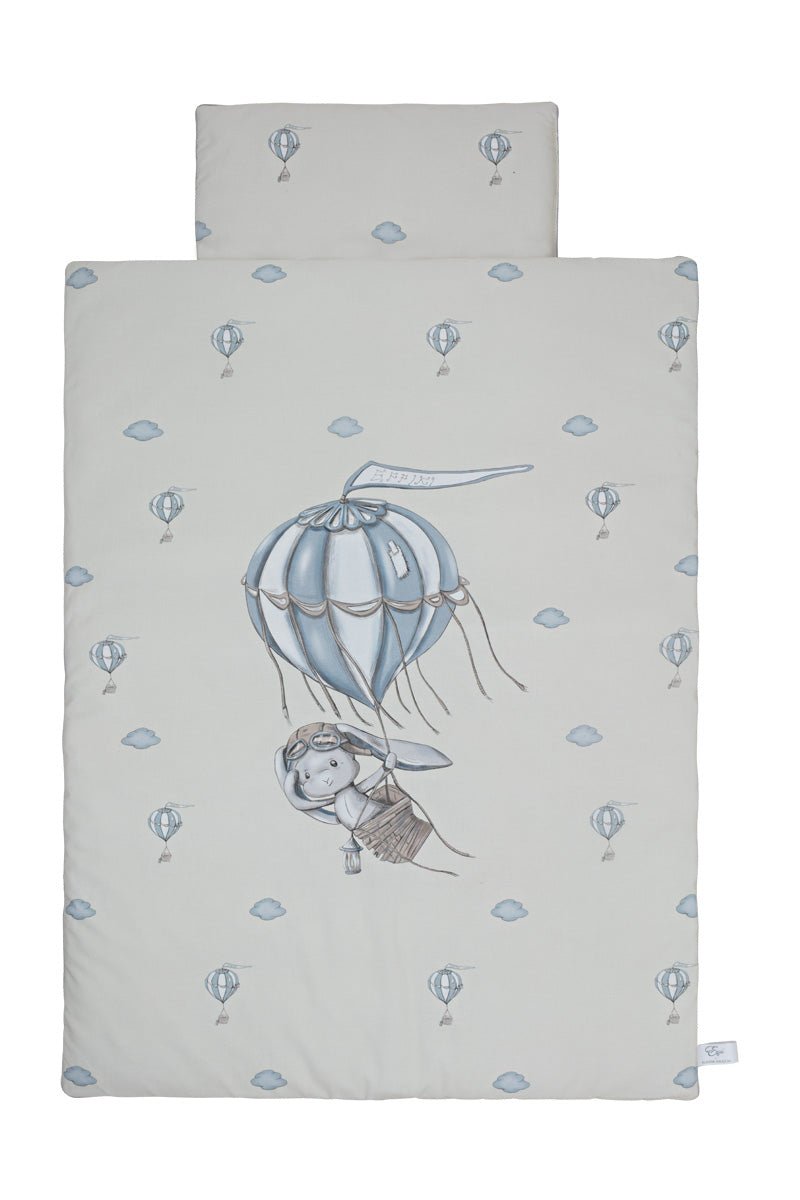 Biancheria lettino trapuntata 100cm x 70cm (cusicno, piumino) AVIATOR