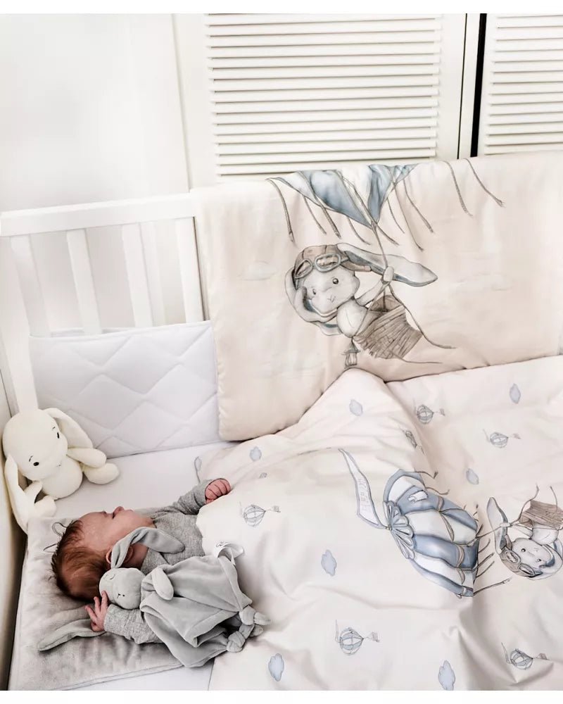 Biancheria lettino trapuntata 100cm x 70cm (cusicno, piumino) AVIATOR