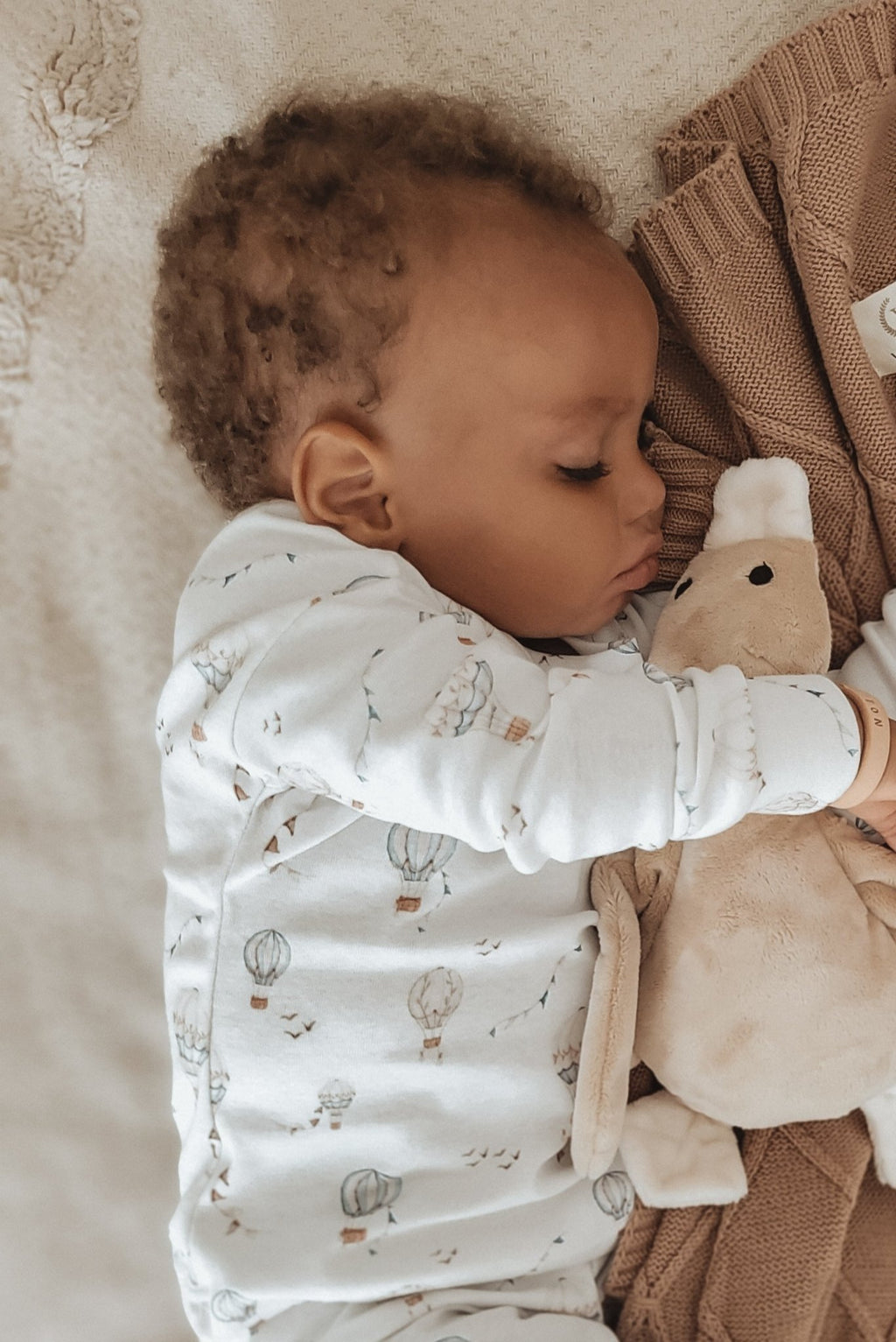 Body Cotone Organico Manica Lungha 56CM RETRO BALOONS