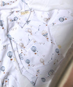 Body Cotone Organico Manica Lungha 62CM RETRO BALOONS