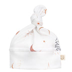 Cappellino neonato cotone biologico 56cm SKY STARS