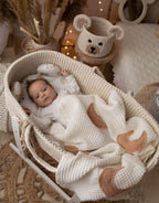 CESTA MOSE' / PORTABEBE' 100% COTONE