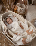 CESTA MOSE' / PORTABEBE' 100% COTONE