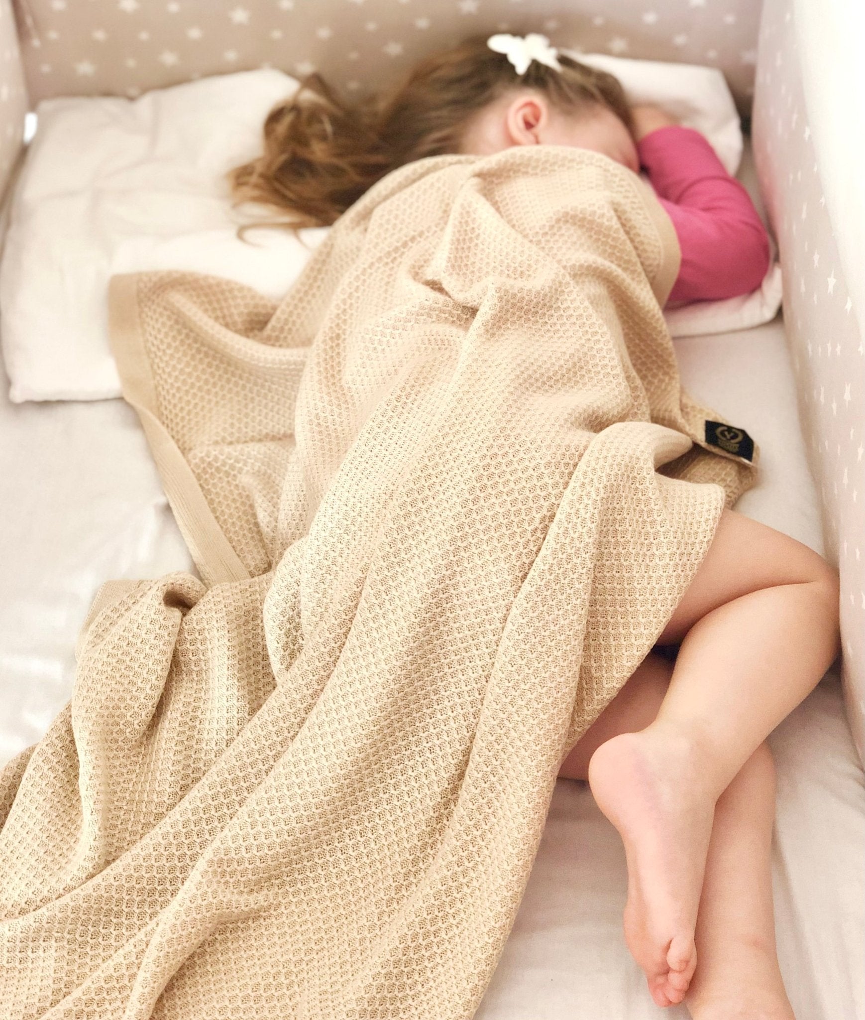 Copertina CLOVER in Bambù Beige