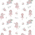 Set lettino Trapunta 75 x 65 cm con il cuscino 30 x 22 cm Le Fate