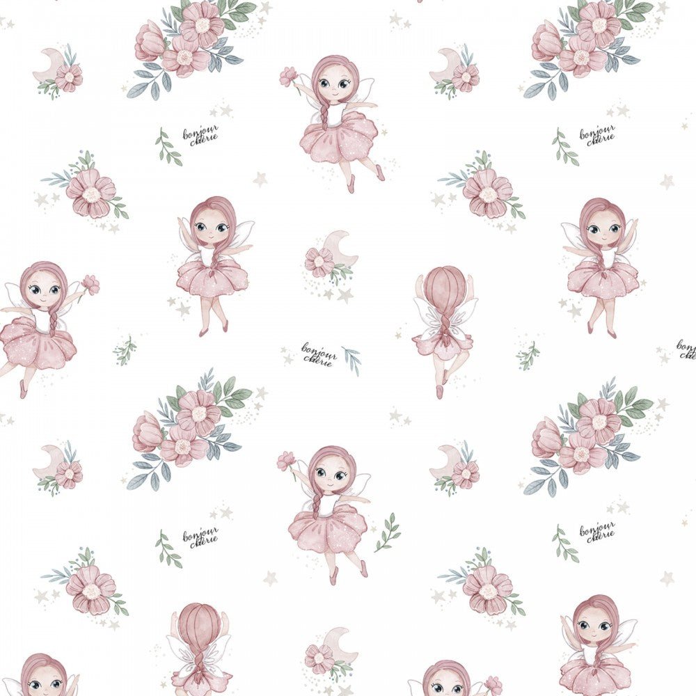 Set lettino Trapunta 75 x 65 cm con il cuscino 30 x 22 cm Le Fate