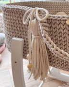 CESTA MOSE' / PORTABEBE' 100% COTONE