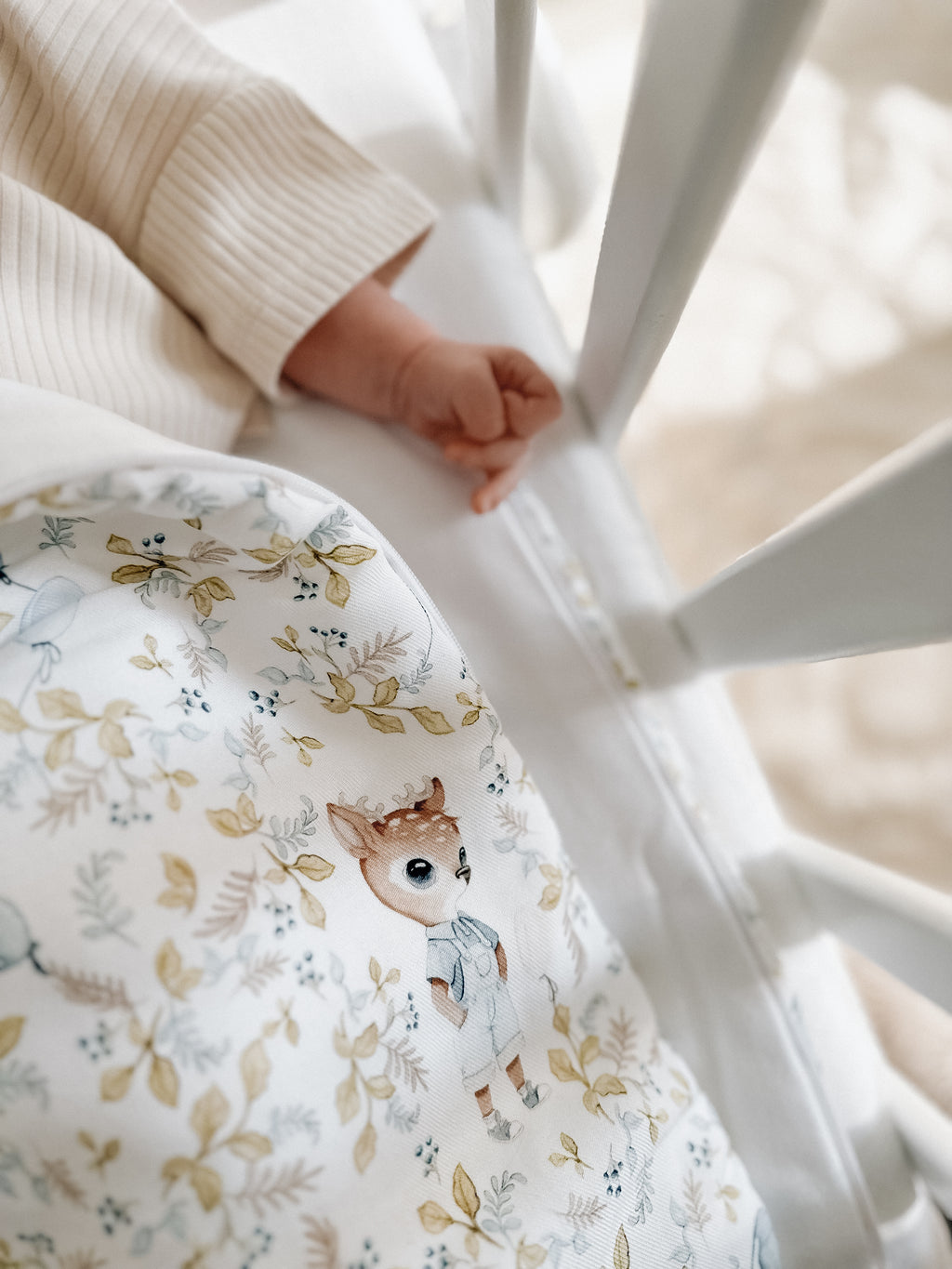 Sacco Nanna 6/18 Mesi In Bambù DEER & BALOONS