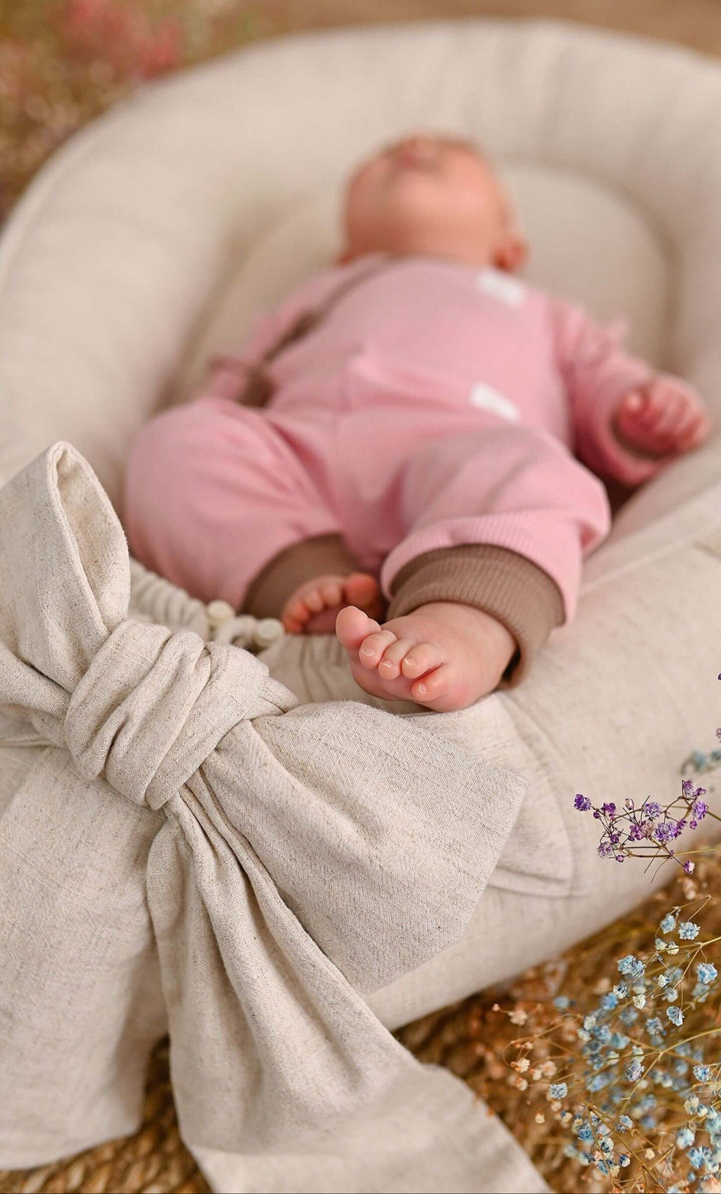 RIDUTTORE LETTINO PREMIUM  – NATURAL CON MATERASSO E LENZUOLO