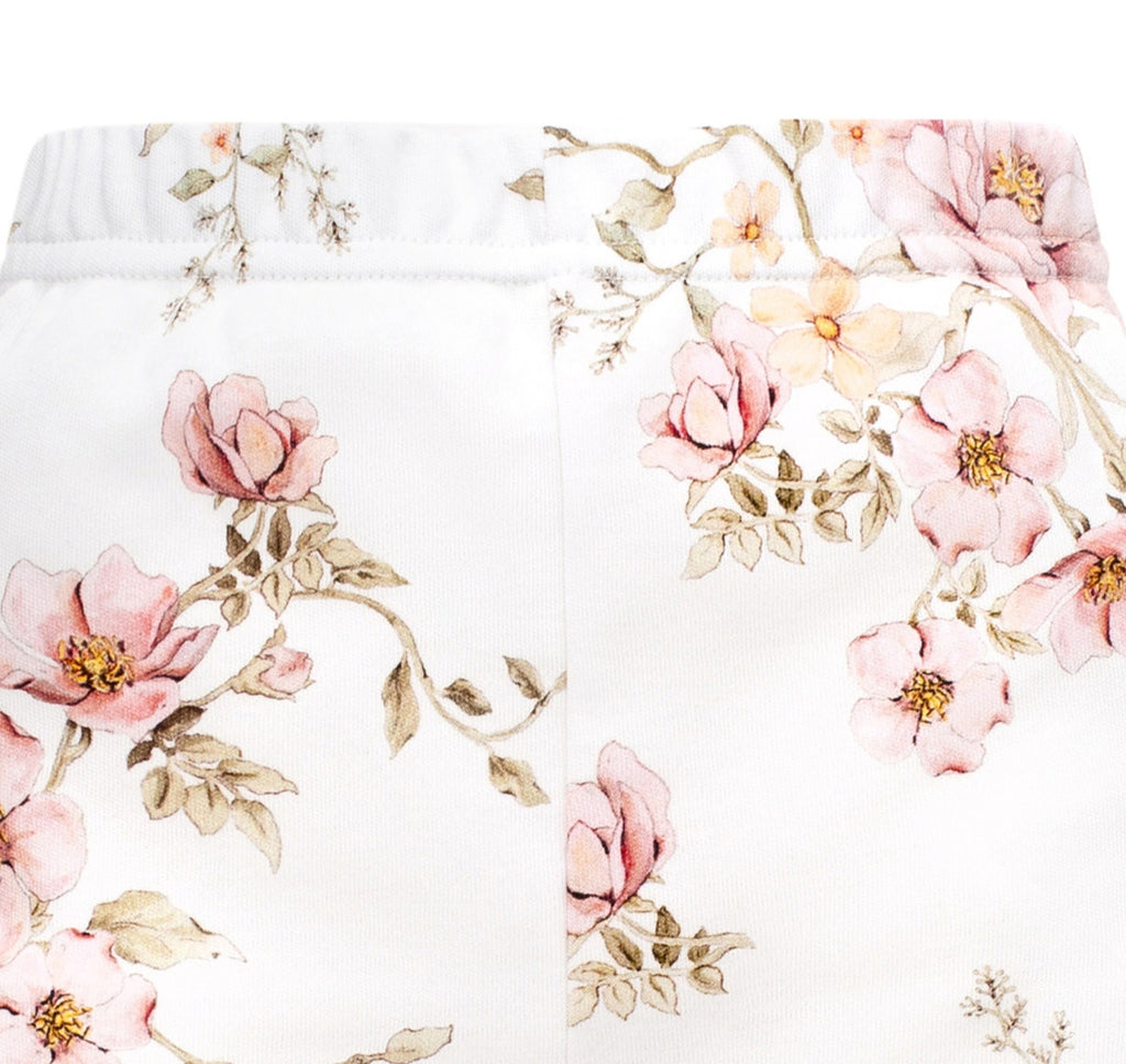 PANTALONE NEONATO IN COTONE ORGANICO – WILD ROSE