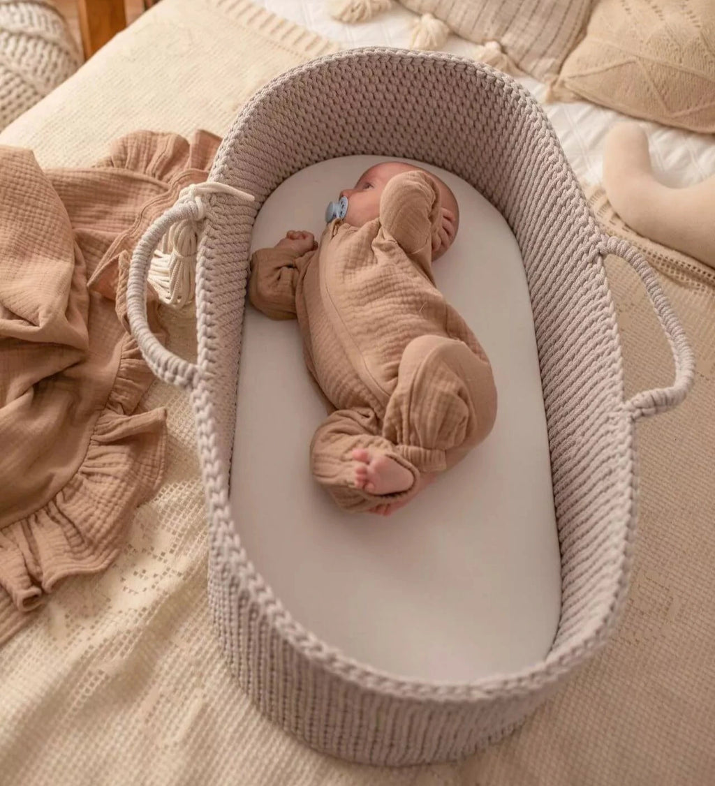 CESTA MOSE' / PORTABEBE' 100% COTONE