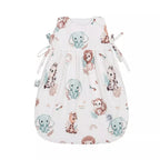 Sacco Nanna 0–6 mesi in cotone organico fantasia Sweet Animals Amilove