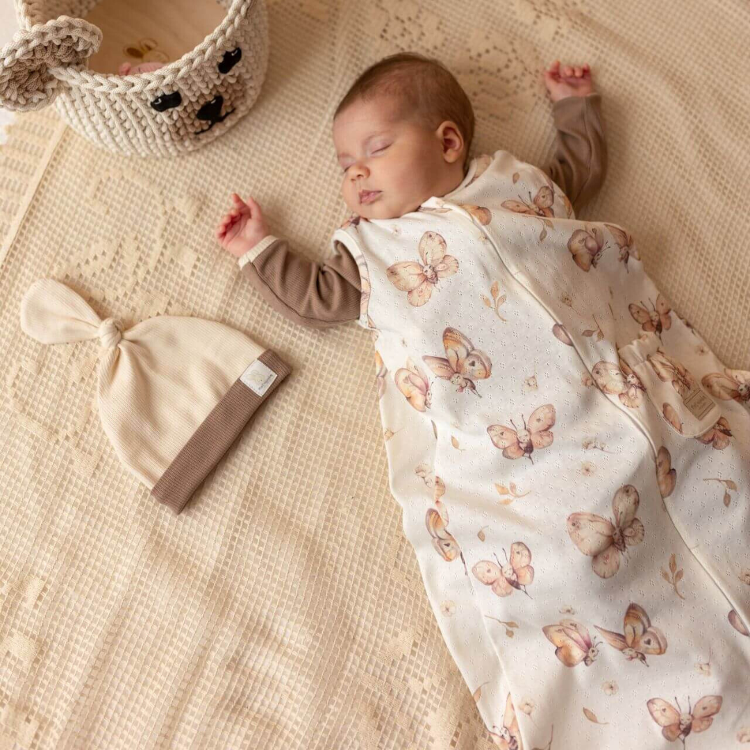 SACCO NANNA ESTIVO 0-6 MESIi FARFALLINE