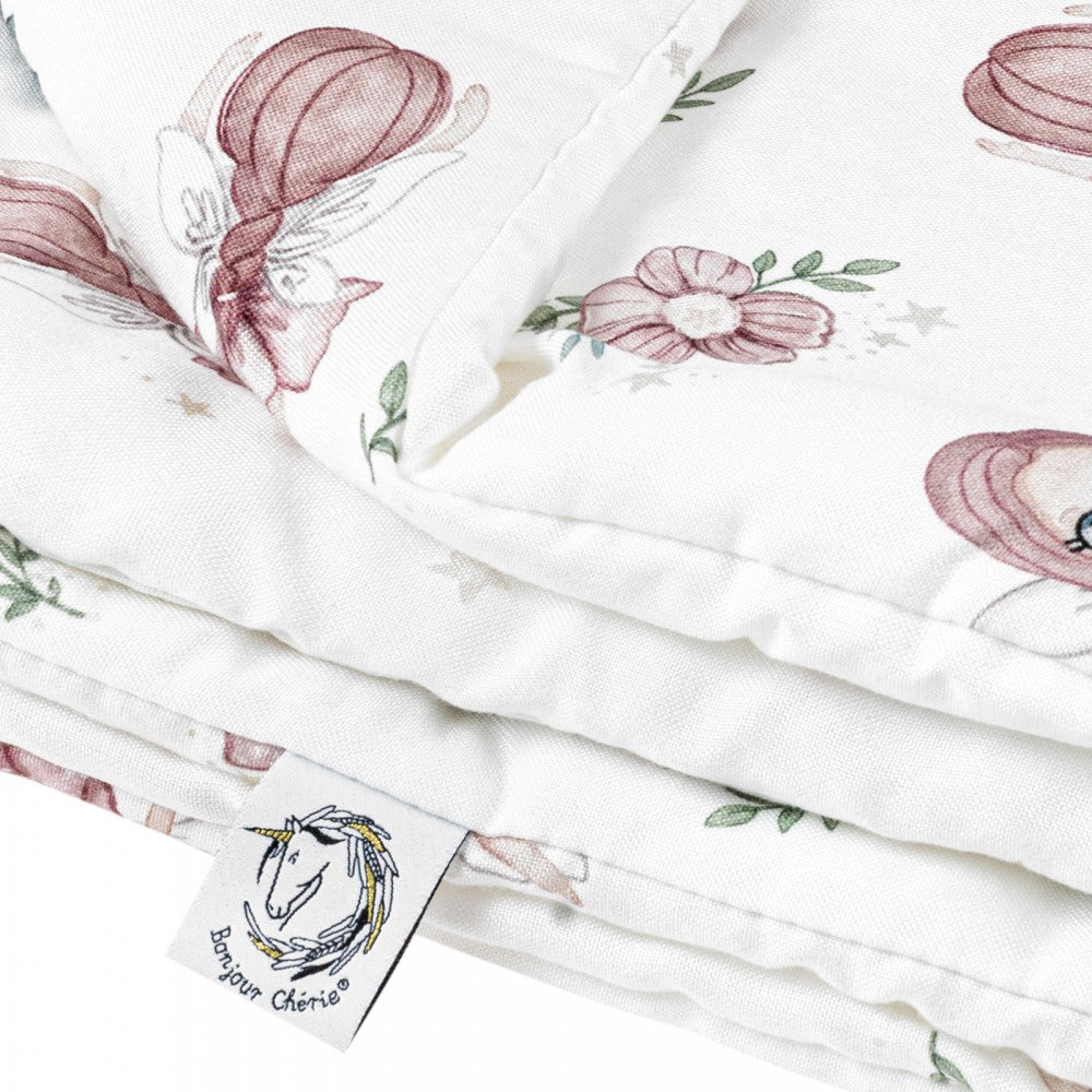 Trapunta imbottita anallergica neonato 65x75 cm LE FATE