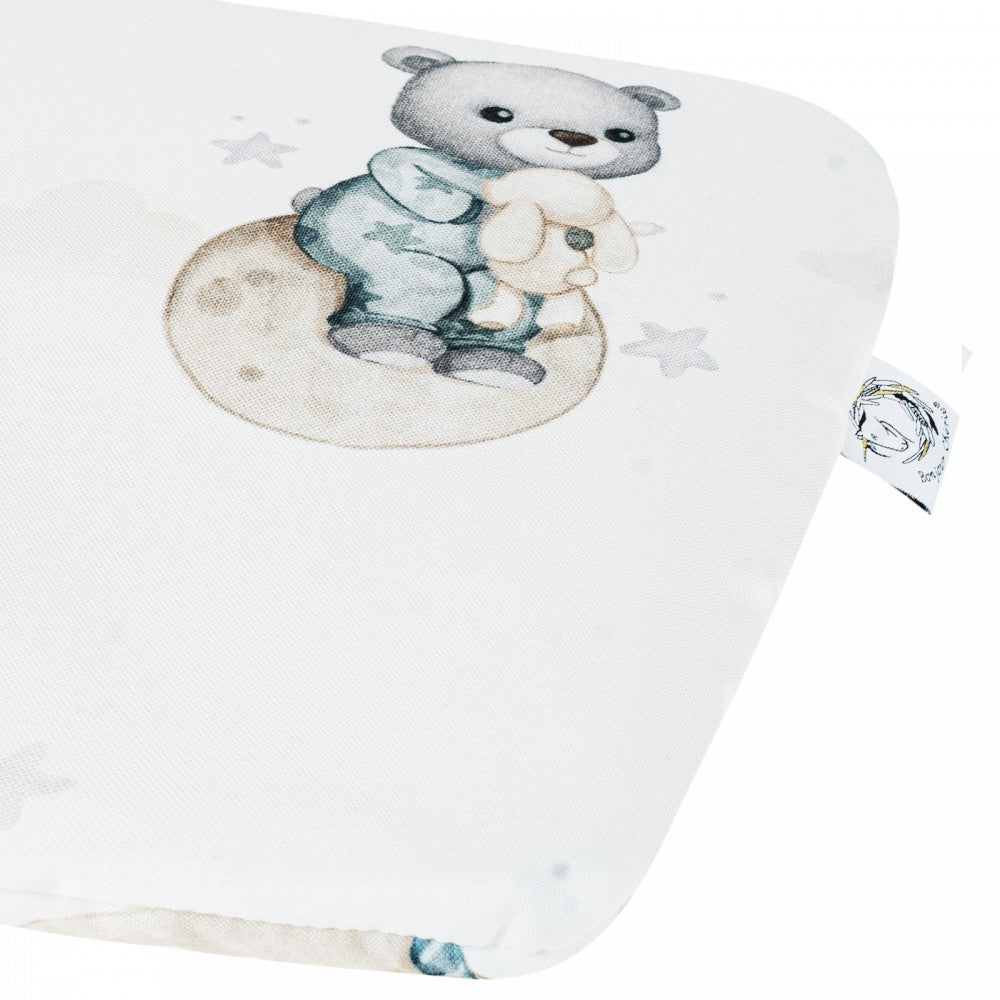 Cuscino piatto neonato ORSETTI 25 cm x 30cm