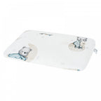 Cuscino piatto neonato 25x30 cm in viscosa di bambù – fantasia Orsetti
