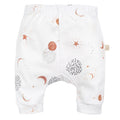 Pantalone neonato in cotone organico fantasia Sky Stars
